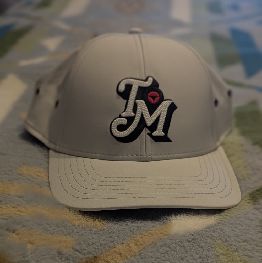 TaylorMade Black and White Cap